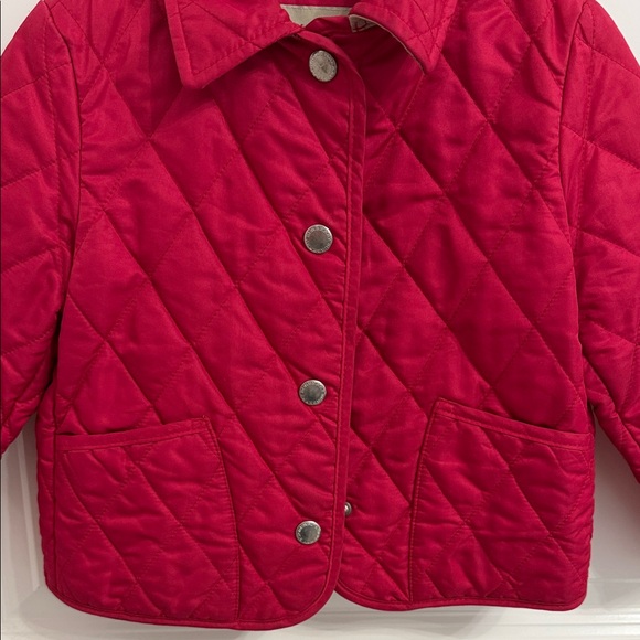 Quilted Red Kids Jacket - Picture 3 of 5